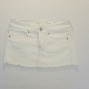 American Eagle Stretch Jean Mini Skirt